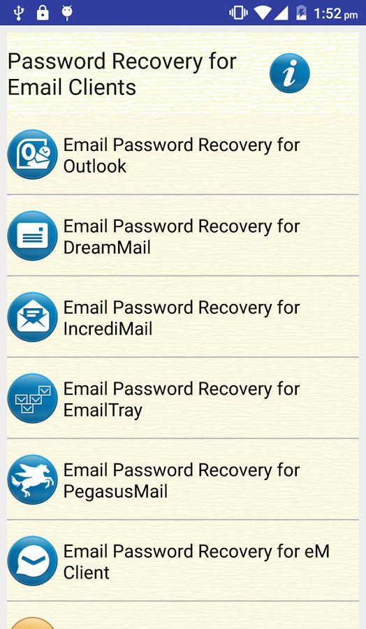 free email password recovery software